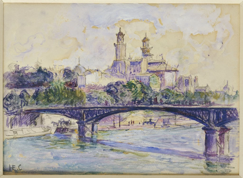 La Senna di fronte al Trocadero